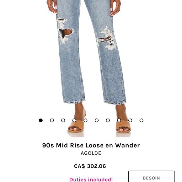 AGOLDE 90s - Picture 4 of 5